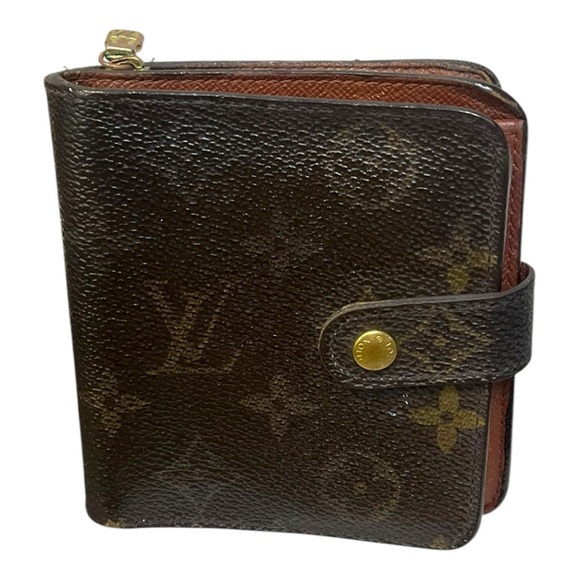 👜 Louis Vuitton Monogram Wallet – Made in France – Vintage Classic - Picture 1 of 12